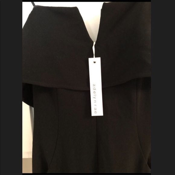 ADELYN RAE Strapless Popover Cocktail Jumpsuit - Picture 5 of 8